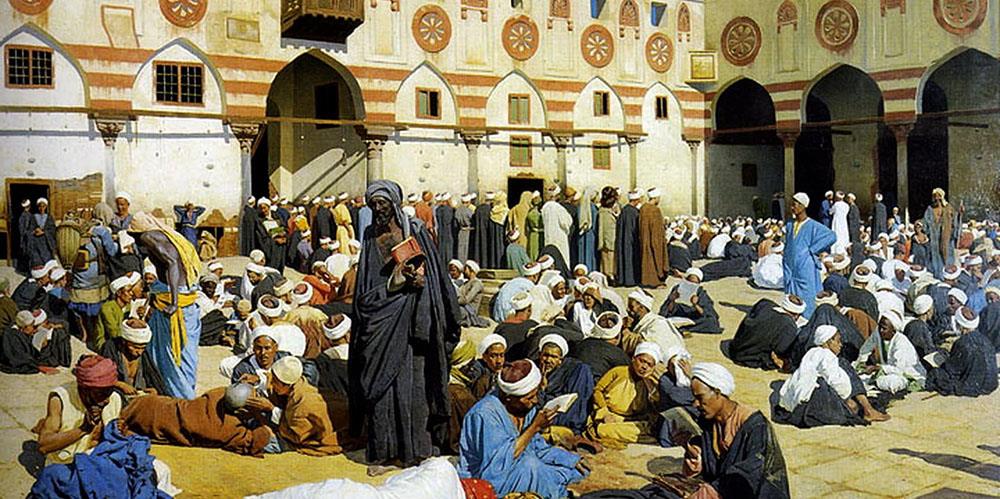 Мусульманский рынок. Кордовский халифат картины. Сейид в арабском халифате.